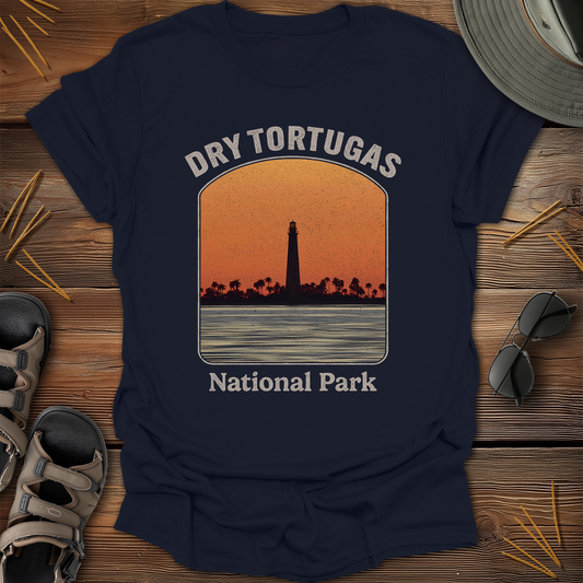 Dry Tortugas National Park Vintage Sunset T-Shirt