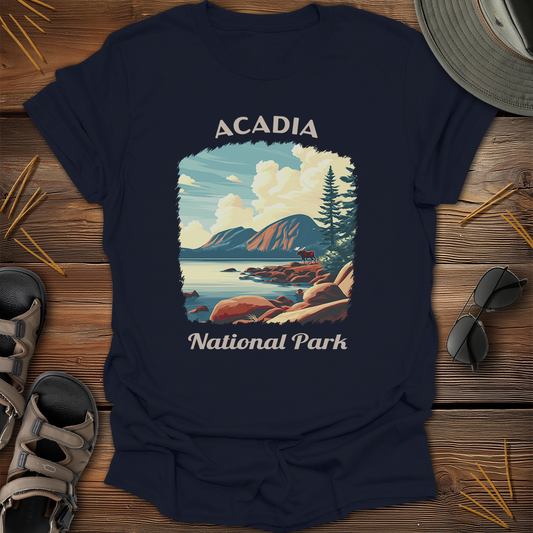 Acadia National Park Vintage T-Shirt