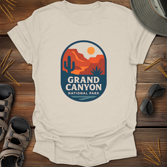 Grand Canyon National Park Badge T-Shirt