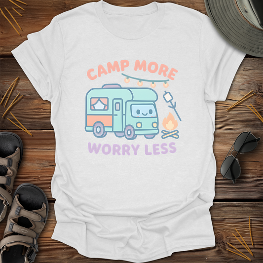 Camp More Worry Less Kawaii T-Shirt