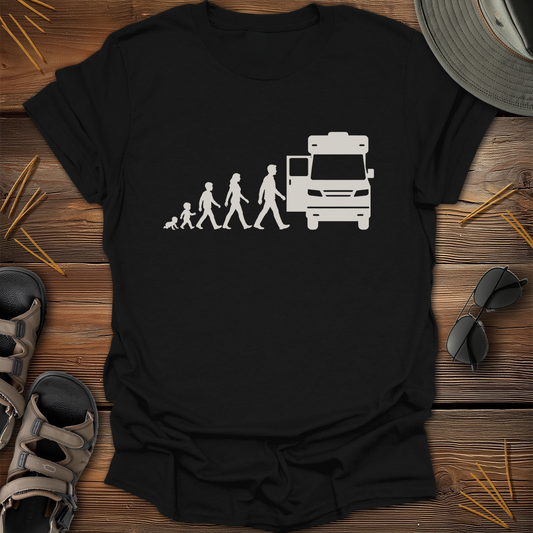 Family RV Evolution Graphic T-Shirt