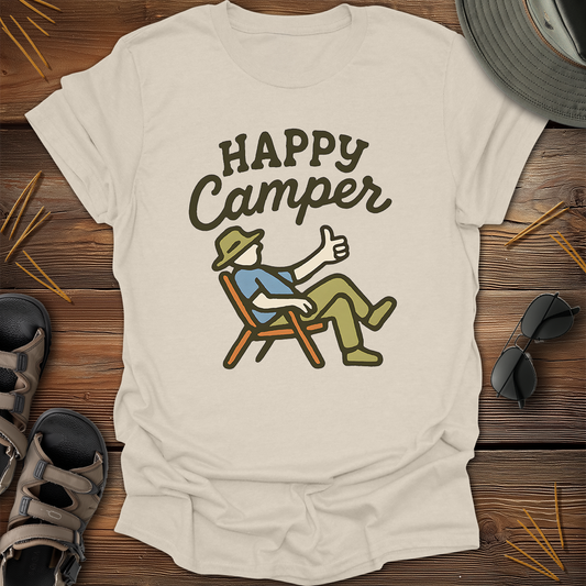 Happy Camper Relaxed Graphic T-Shirt