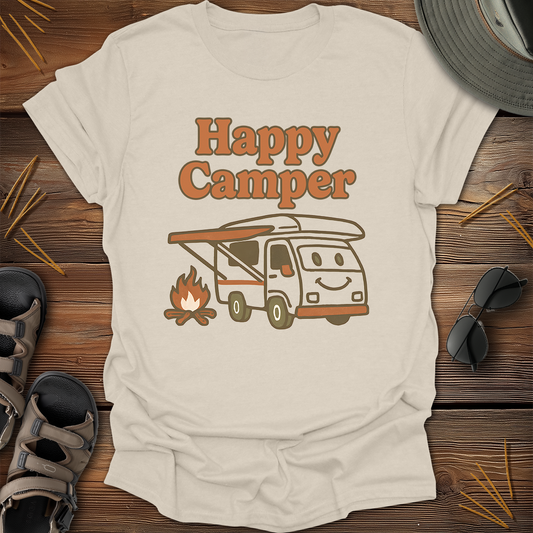 Happy Camper RV Kawaii T-Shirt