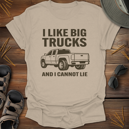 I Like Big Trucks Graphic T-Shirt