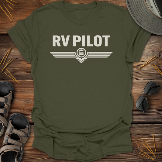 RV Pilot Graphic T-Shirt