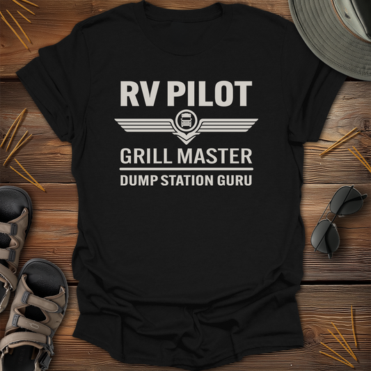 RV Pilot Grill Master Graphic T-Shirt
