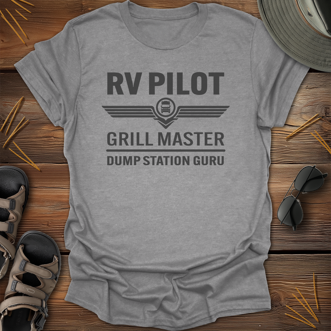 RV Pilot Grill Master Graphic T-Shirt