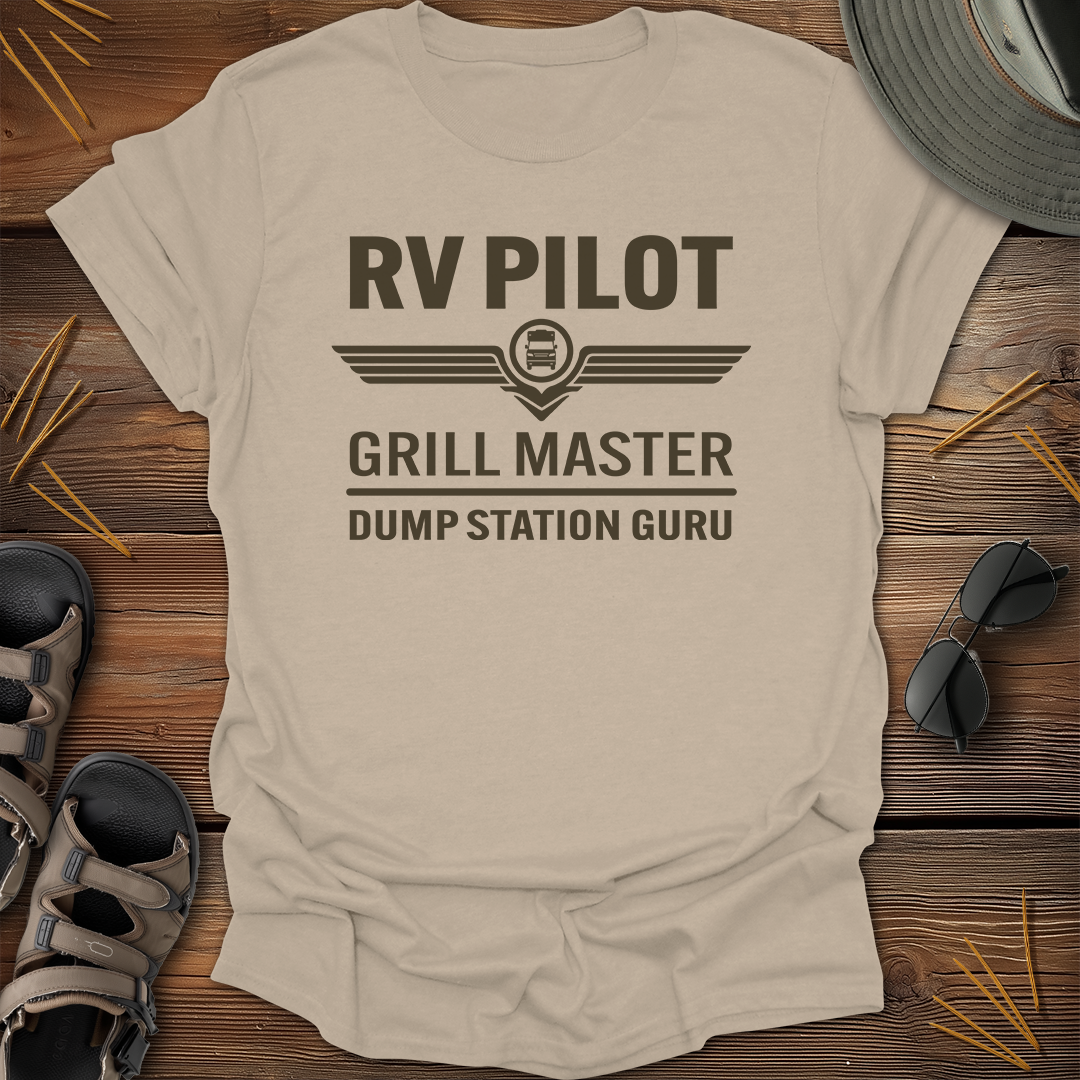 RV Pilot Grill Master Graphic T-Shirt
