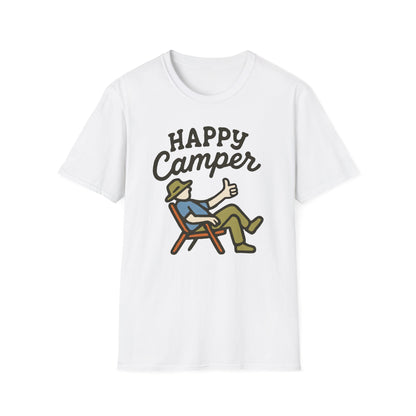 Happy Camper Relaxed Illustration T-Shirt