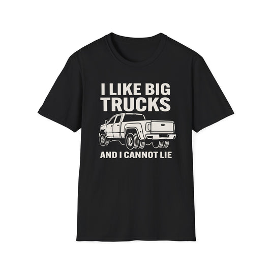 I Like Big Trucks Bold T-Shirt