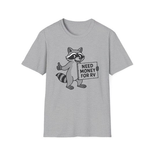 Need Money for RV Cartoon T-Shirt