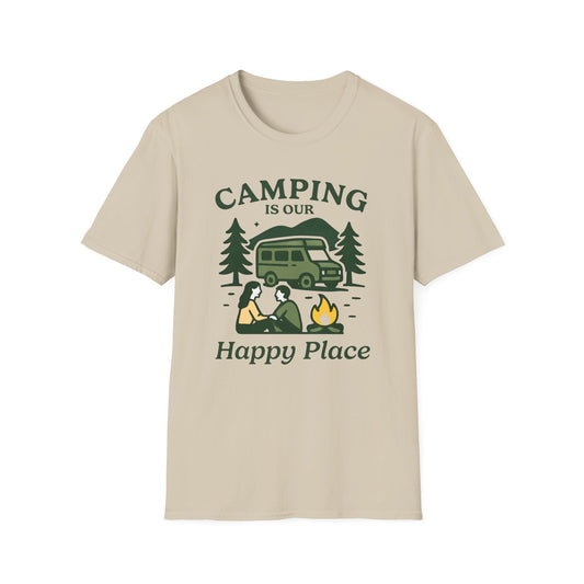 Camping is our Happy Place Graphic T-Shirt