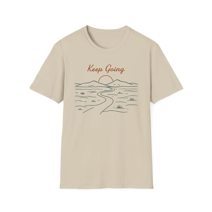 Keep Going Line Art T-Shirt