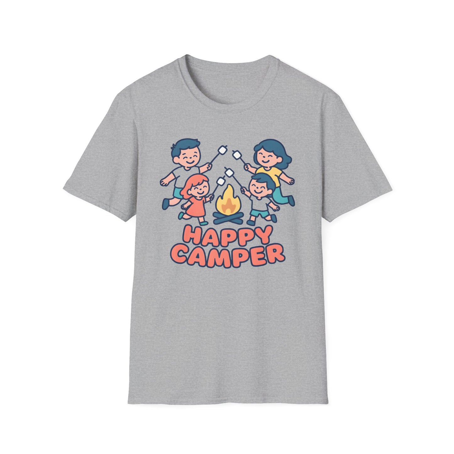 Happy Camper Family Kawaii T-Shirt