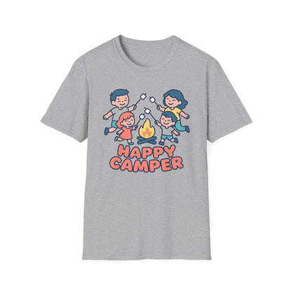 Happy Camper Family Kawaii T-Shirt
