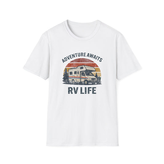 Adventure Awaits RV Life T-Shirt
