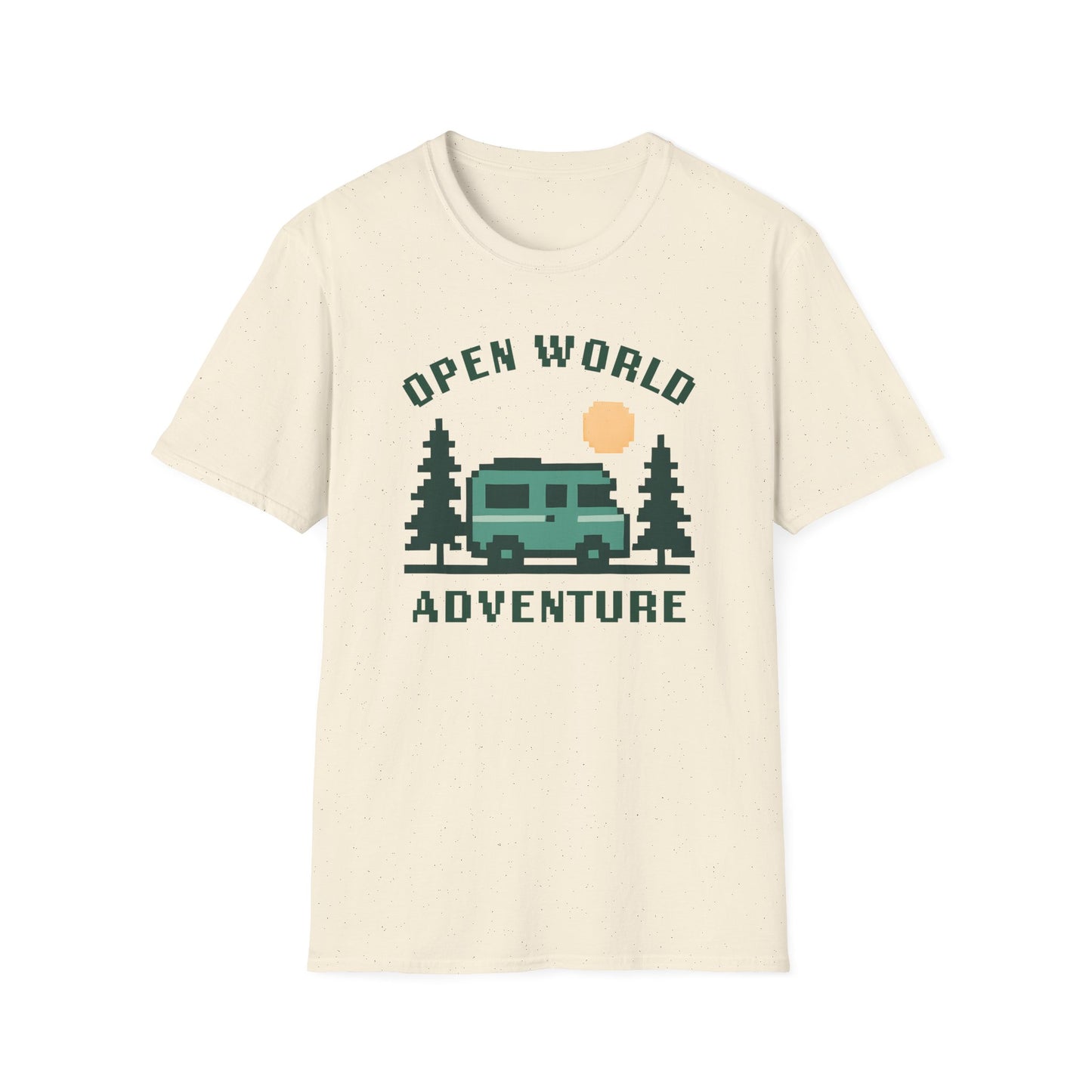 Open World Adventure Pixel Art T-Shirt