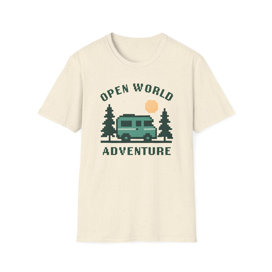 Open World Adventure Pixel Art T-Shirt
