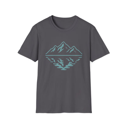 Mountain Reflection Bold Dark T-Shirt