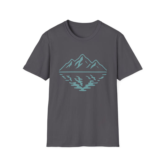 Mountain Reflection Bold Dark T-Shirt