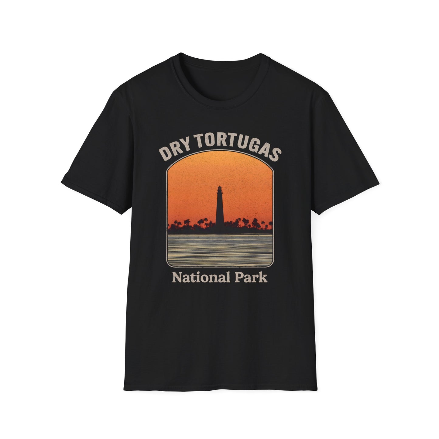 Dry Tortugas National Park Vintage Sunset T-Shirt
