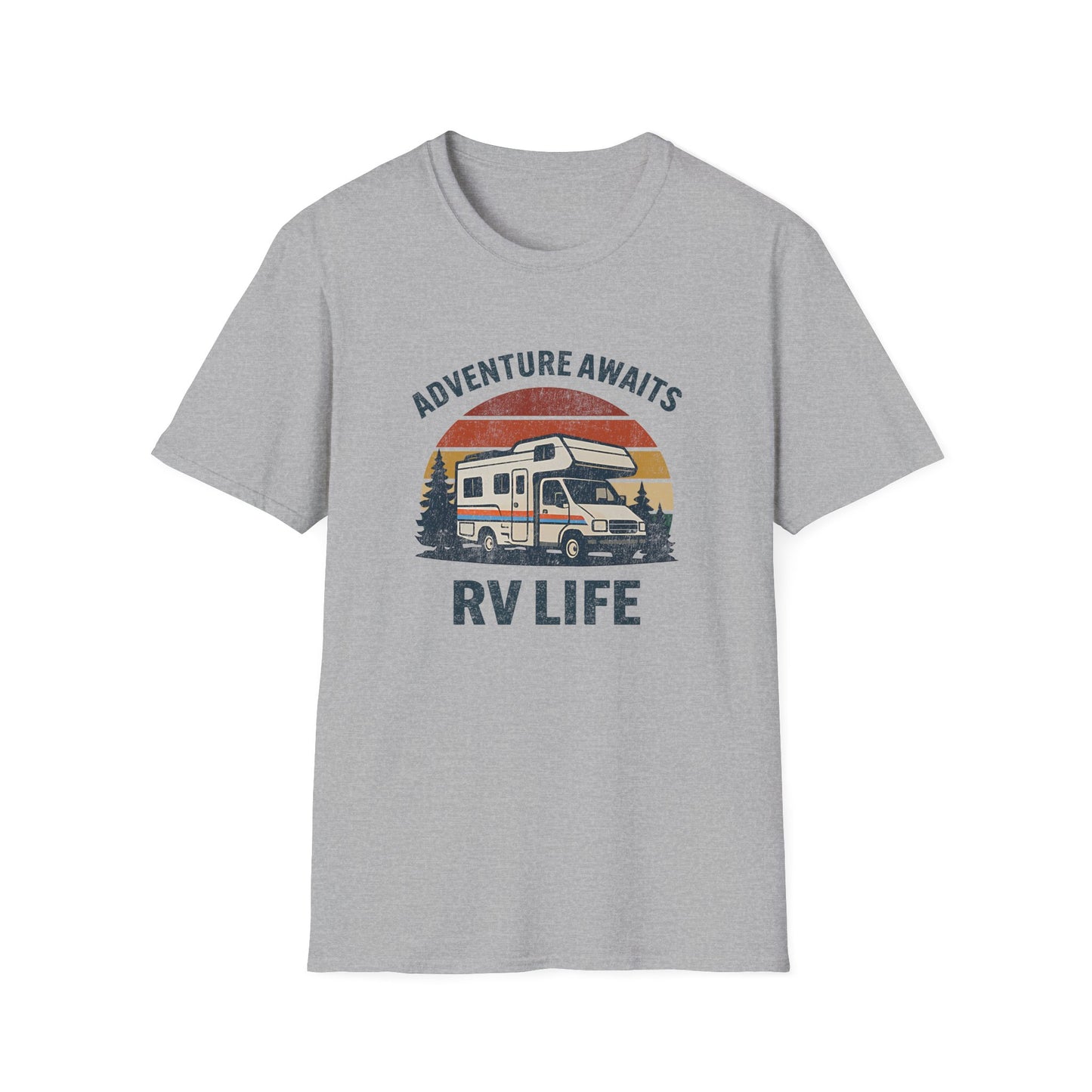Adventure Awaits RV Life Retro T-Shirt
