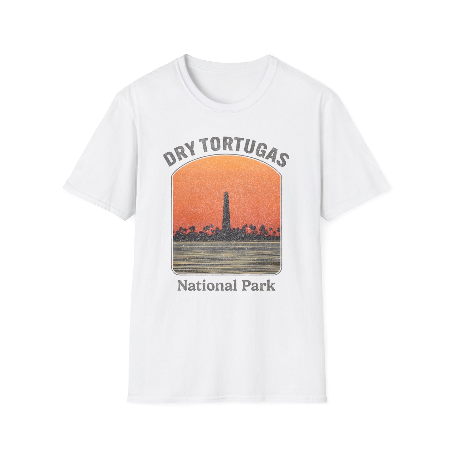 Dry Tortugas National Park Vintage Sunset T-Shirt