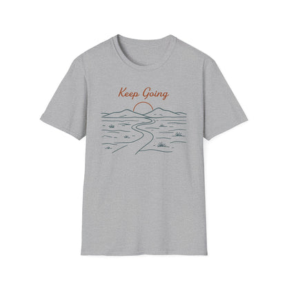 Keep Going Line Art T-Shirt