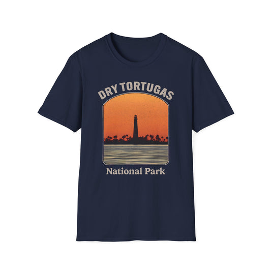 Dry Tortugas National Park Vintage Sunset T-Shirt