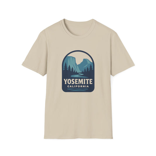 Yosemite California Badge T-Shirt