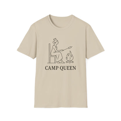Camp Queen Line Art T-Shirt