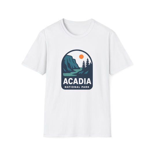 Acadia National Park Badge T-Shirt