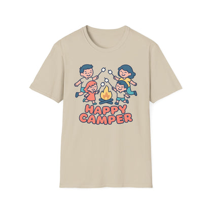 Happy Camper Family Kawaii T-Shirt