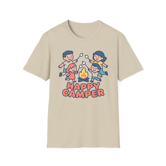Happy Camper Family Kawaii T-Shirt