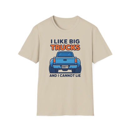 I Like Big Trucks Cartoon T-Shirt