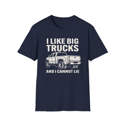I Like Big Trucks Bold T-Shirt