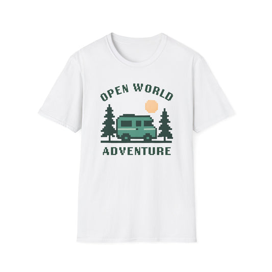 Open World Adventure Pixel Art T-Shirt