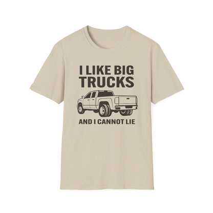 I Like Big Trucks Bold T-Shirt