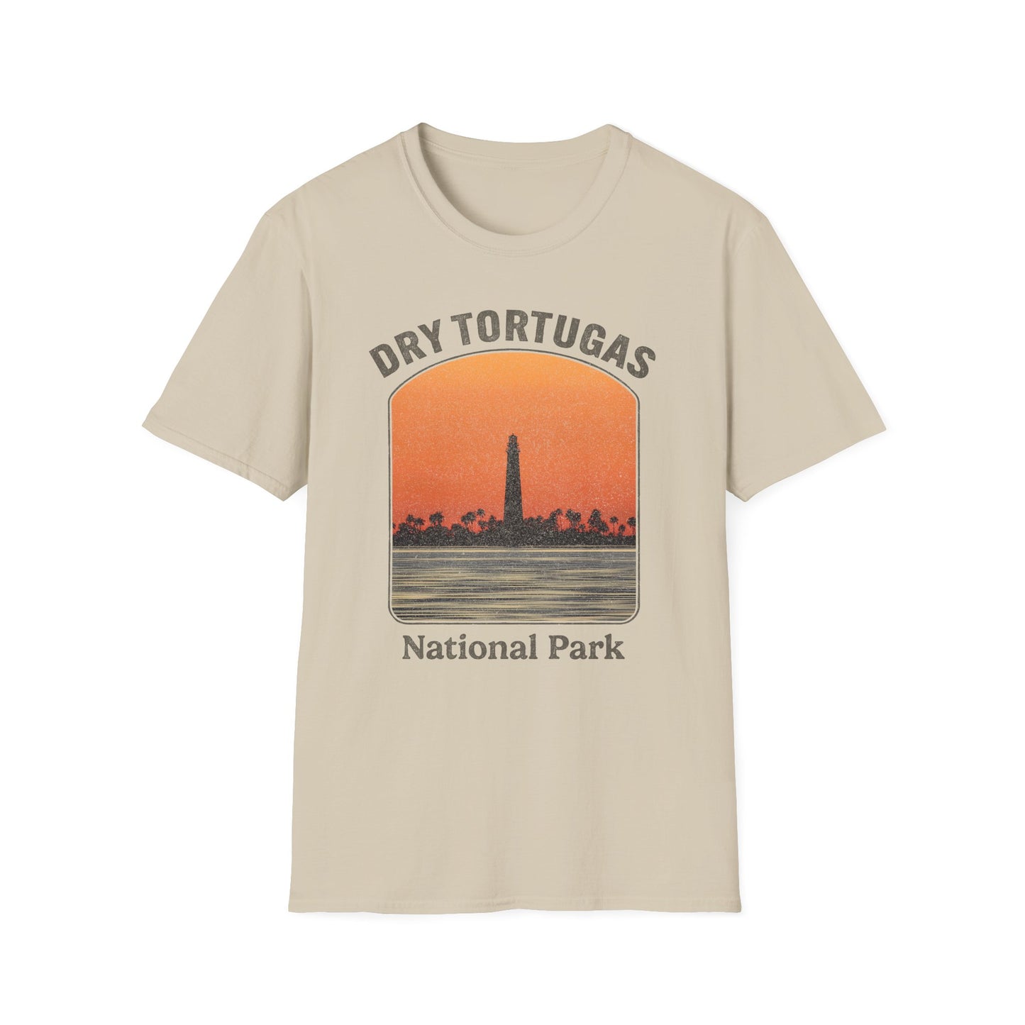 Dry Tortugas National Park Vintage Sunset T-Shirt