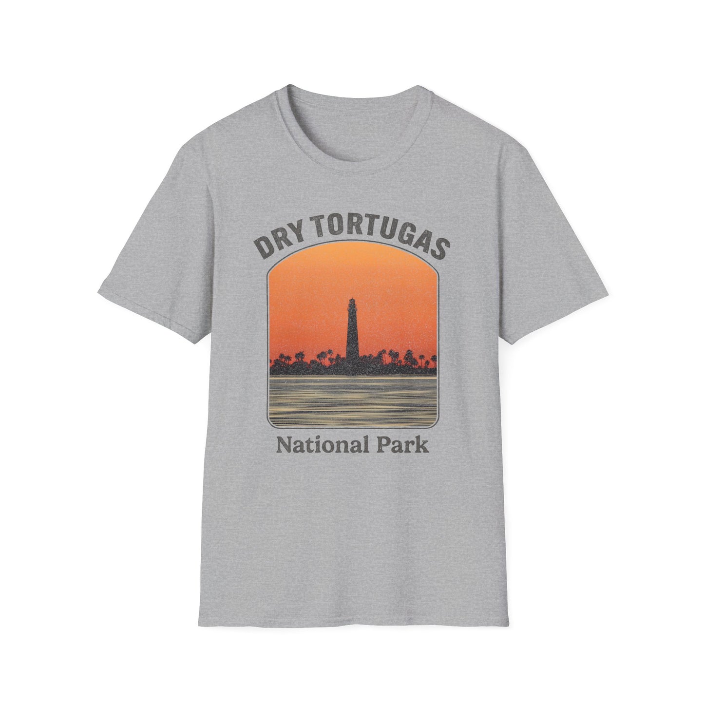 Dry Tortugas National Park Vintage Sunset T-Shirt