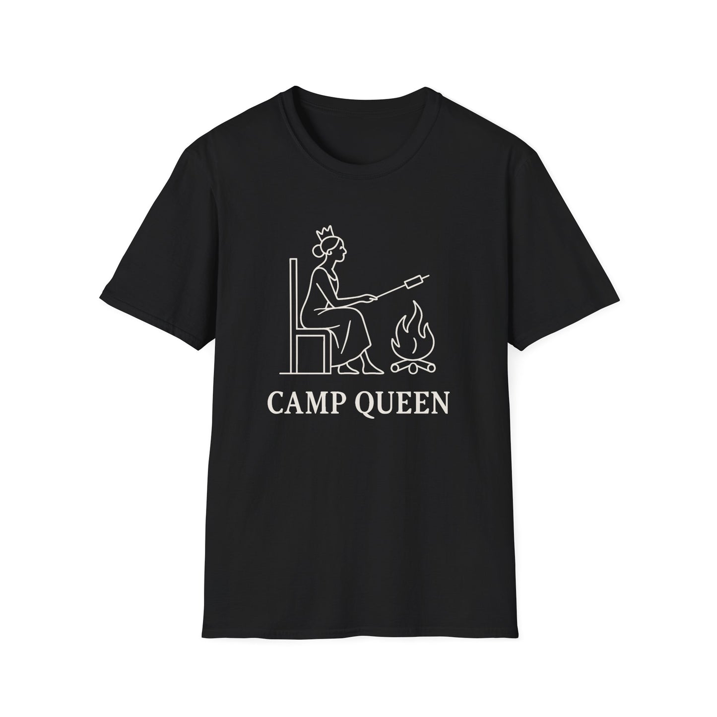 Camp Queen Line Art T-Shirt