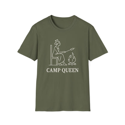 Camp Queen Line Art T-Shirt