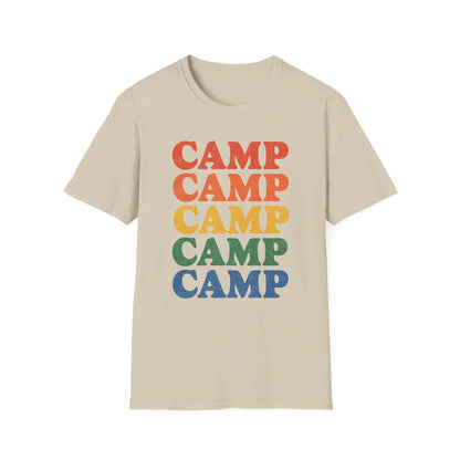 Camp Retro Rainbow T-Shirt