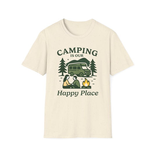 Camping is our Happy Place Graphic T-Shirt
