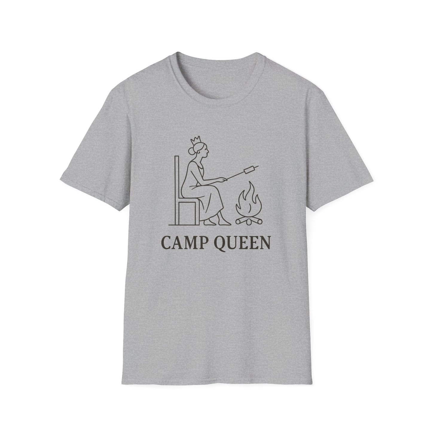 Camp Queen Line Art T-Shirt