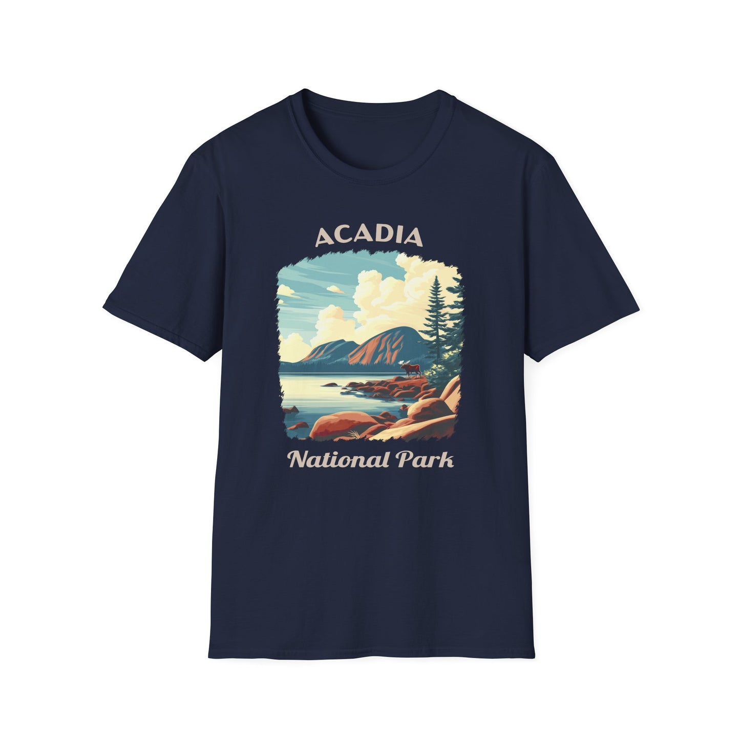 Acadia National Park Vintage T-Shirt