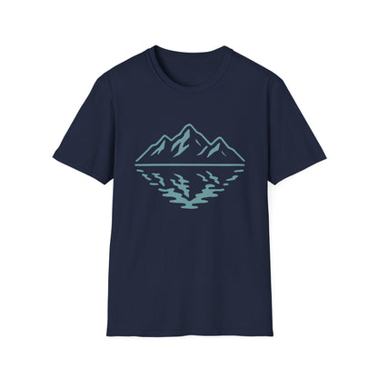Mountain Reflection Bold Dark T-Shirt