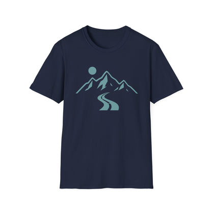 Road to Mountain Peaks Bold T-Shirt