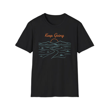 Keep Going Line Art T-Shirt
