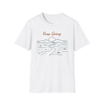 Keep Going Line Art T-Shirt